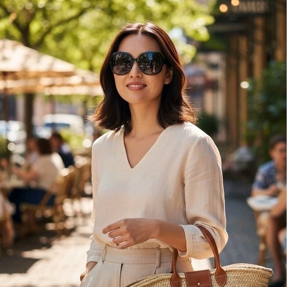 miyya Other - New‎ Women's Oversized Polarized Black Sunglasses